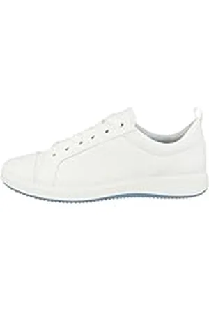 ARA Schoenen Low Roma Sneakers voor dames, Wit 12 23903 04, 38 EU Breed