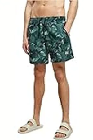 Urban classics Heren Onderbroeken Zwemshort met patroon, ,M