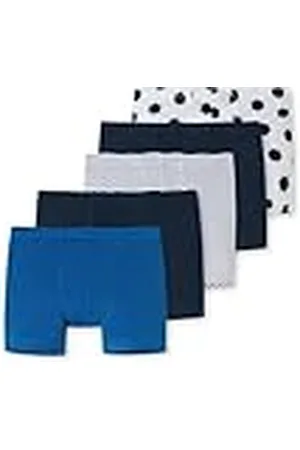 Schiesser Jungen 5 Pack Boxershort Unterhosen - 95/5 Organic Bio Baumwolle - Größe 92 bis 140