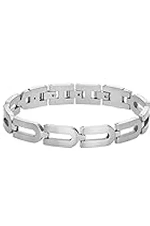 Fossil Heren Heritage D-Link Roestvrijstalen Ketting Armband, JF04692040