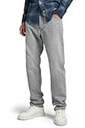G-Star Raw heren Jeans Triple A Regular Straight ,Grijs (Faded Grey Limestone D109-d126),33W / 34L
