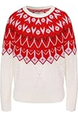 Brax Dames Style Liz Jacquard gebreide trui, , 48