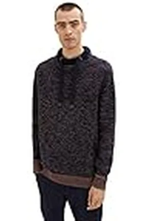 TOM TAILOR Gebreide trui met kraag Uomini 1034304, ,XL