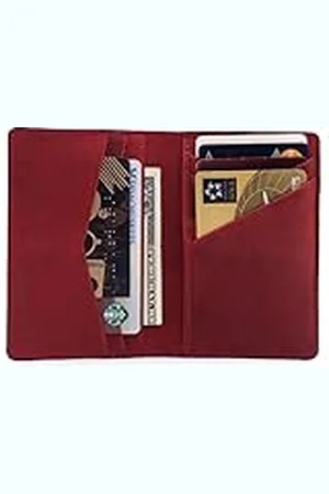 Otto Angelino Leder Ultra Slim Bifold Kaarthouder en Portemonnee - Unisex