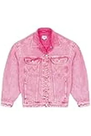 Wrangler Jumbo-truckerjack voor dames, denim, , 3XL
