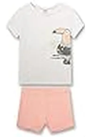 Sanetta Meisjes 233138 Pyjamaset, White Pebble, 116, , 116 cm