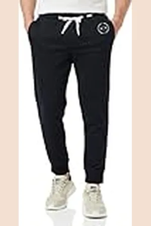 Armani Exchange A|X Basic Fleece Logo Joggingbroek voor heren, , L