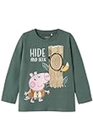 NAME IT Jongens Nmmosgar Peppa Ls Nreg Top Cplg shirt met lange mouwen, , 110