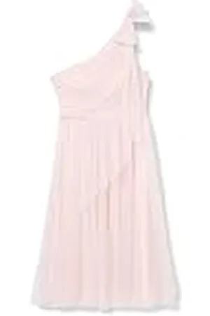 Gina Bacconi Dames Spot Tule Schouder Boog Jurk Cocktail, , 12, , 38