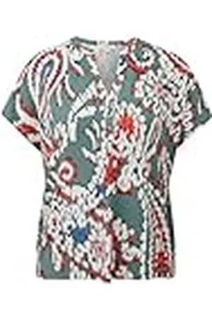 QS by s.Oliver T-shirt van viscoseestrek, , 44