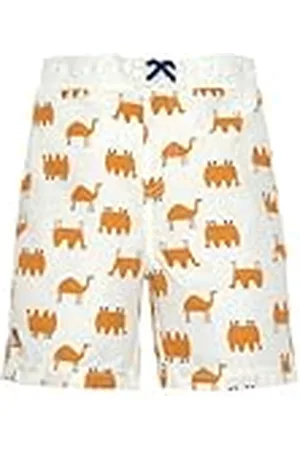 LÄSSIG LÄSSIG Baby kinderen UV zwembroek zwemshort met geïntegreerde zwemluier/board shorts Camel nature, 7-12 maanden, maat: 74/80, Meerkleurig, 74-80