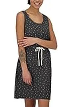 alife kickin Alife and Kickin DojaAK DNM B Top Dress damesjurk jeansjurk vrijetijdsjurk zomerjurk XS-XXL, Black Denim, M, , M