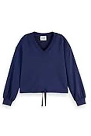 Scotch&Soda V-hals modal sweatshirt, , M