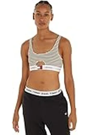 Tommy Hilfiger Sleutelgat Bralette Print Tj Skinny Stripe L, , L