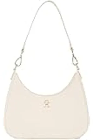 Tommy Hilfiger Dames Th Logotape schoudertas Aw0aw17226, één maat, , One Size