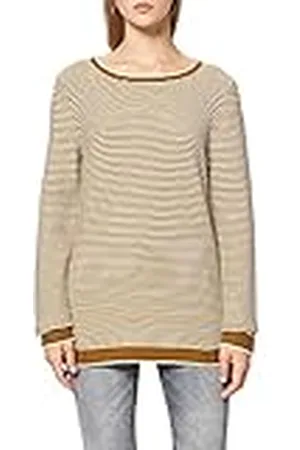 TOM TAILOR Dames Gebreide trui van biologisch katoen 1016350, , XS