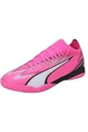 PUMA Ultra Match It voetbalschoen voor heren, Poison Pink Wit Zwart, 36 EU
