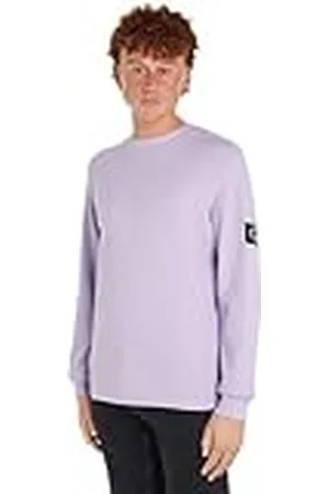 Calvin Klein Jeans Heren Badge Wafel Basic Longsleeve Top, , 3XL grote maten