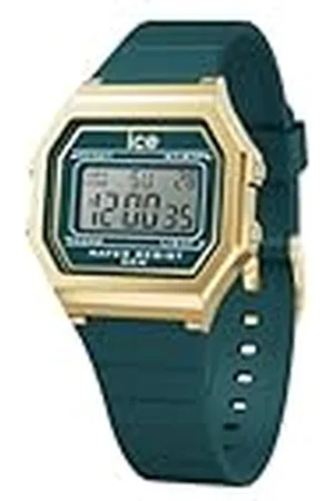 Ice-Watch ICE digit retro Verdigris - Blauw dameshorloge met kunststof band - 022069 (Small)