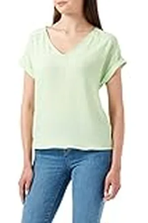 JDY Rachel S/S Top WVN Noos T-shirt voor dames, , 36