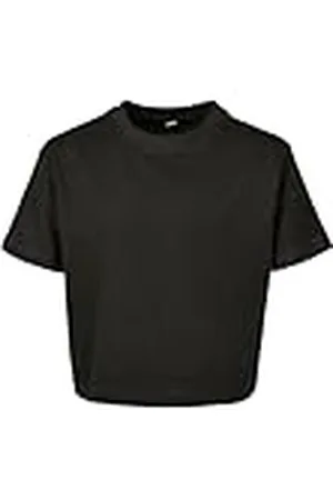 Build Your Brand Meisjes Girls Cropped Jersey Tee T-shirt