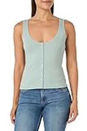 Pinko Dogville lichte tanktop van geribbeld breiwerk, , M