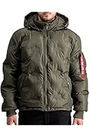 Alpha Industries Puffer jas met capuchon voor heren, , L