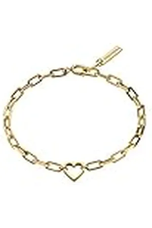 liebeskind Armband met hartvormige hanger, Roestvrij staal