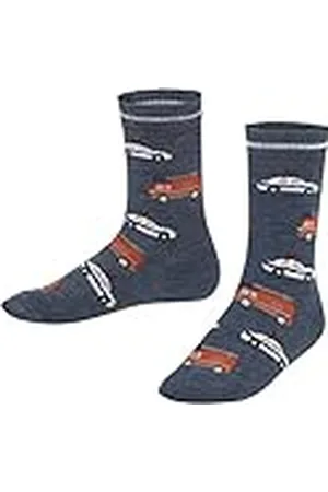 Falke Uniseks-kind Sokken Police and Fire Cars K So katoen gedessineerd 1 paar, , 35-38