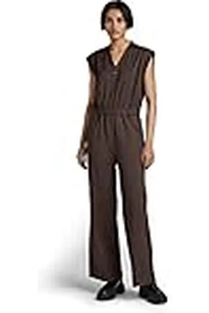 G-Star RAW Wide Leg jumpsuit met V-hals voor dames, , XS