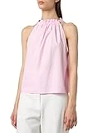 Pinko Tale Top Popeline katoenen tanktop voor dames, , 44 NL