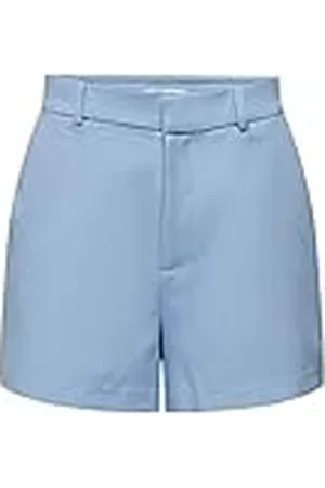 ONLY ONLLANA-Berry HW TLR NOOS Shorts, Bel Air Blue, 42, , 42
