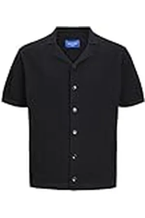 JACK & JONES Jorvalencia Structure Knit Ss Polo Sn Poloshirt voor heren, , XS