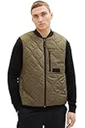 TOM TAILOR TOM TAILOR-denim Denim gewatteerd herengilet met bomberkraag