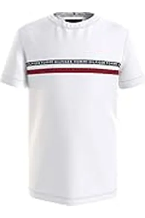 Tommy Hilfiger Tommy Tape Tee S/S T-shirt voor jongens, , 80