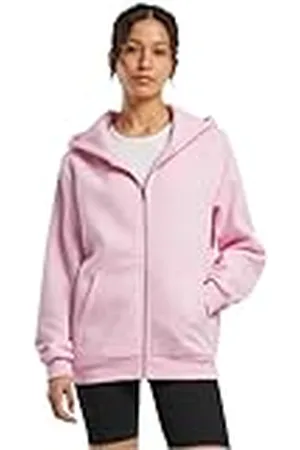 Build Your Brand Fluffy Zip Hoody, gezellig jack met capuchon in relaxed fit, basic voor dagelijks gebruik en vrije tijd, , 4XL