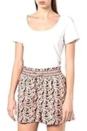 Scotch&Soda Damesshort met blokken, bloemenprint, , M