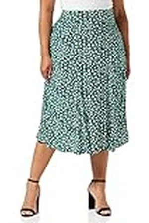 Louche Dames Kiyo-bloemen-schets rok, , 42 NL