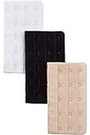 Ulla Popken Dames, grote maten, beha-verlenging, verpakking van 3 stuks, Meerkleurig, 42-48