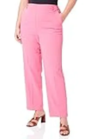Kaffe Damesbroek, hoge taille, elastische tailleband, korte lengte, regular fit, damesbroek, , 44