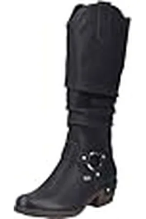 Rieker Dames 93670 hoge schachtlaarzen, , 36 EU, , 36 EU