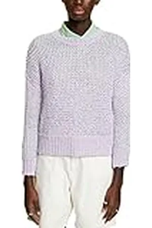 ESPRIT Collection Pullover van lintgaren, lavendel, XL