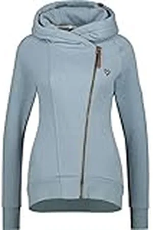 alife kickin ALIFE and Kickin SnakecharmerAK A Hooded Sweat Jacket – sweatjack voor dames – lichte jas met ritssluiting – capuchon – perfect voor overgangsperioden, , S