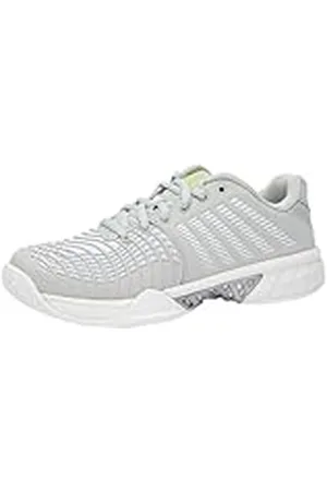 K-Swiss Performance Dames Express Light 3 tennisschoen, grijs violet/wit/limoengroen, 40 EU, , 40 EU