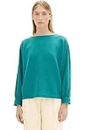 TOM TAILOR T-shirt met lange mouwen voor dames, , XXS