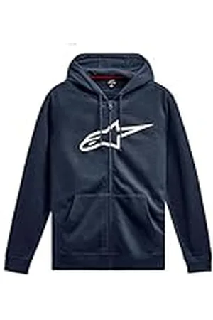 Alpinestars Ageless Zip Hoodie V3 Sweatshirt met capuchon voor heren, , S, Navy/Wit, S