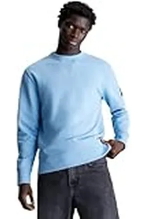 Calvin Klein Jeans heren Sweatshirts Badge Crew Neck J30j323426, , 3XL Grote maten