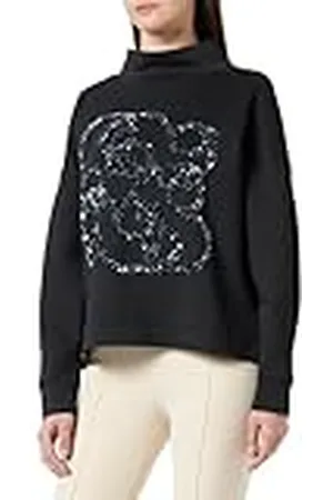 QS by s.Oliver S.Oliver Sales GmbH & Co. KG/s.Oliver Dames sweatshirt met pailletten-artwork sweatshirt met pailletten-artwork, , 40