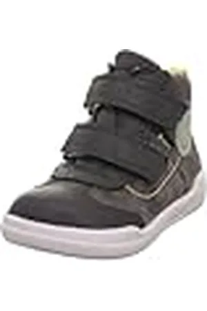 Superfit Jungen SUPERFREE leicht gefütterte Gore-Tex Sneaker, GRAU/HELLGRÜN 2000