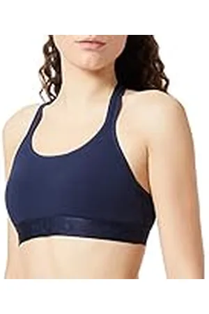 HUGO BOSS Dames Padded Sporty Logo Bralette, , XL